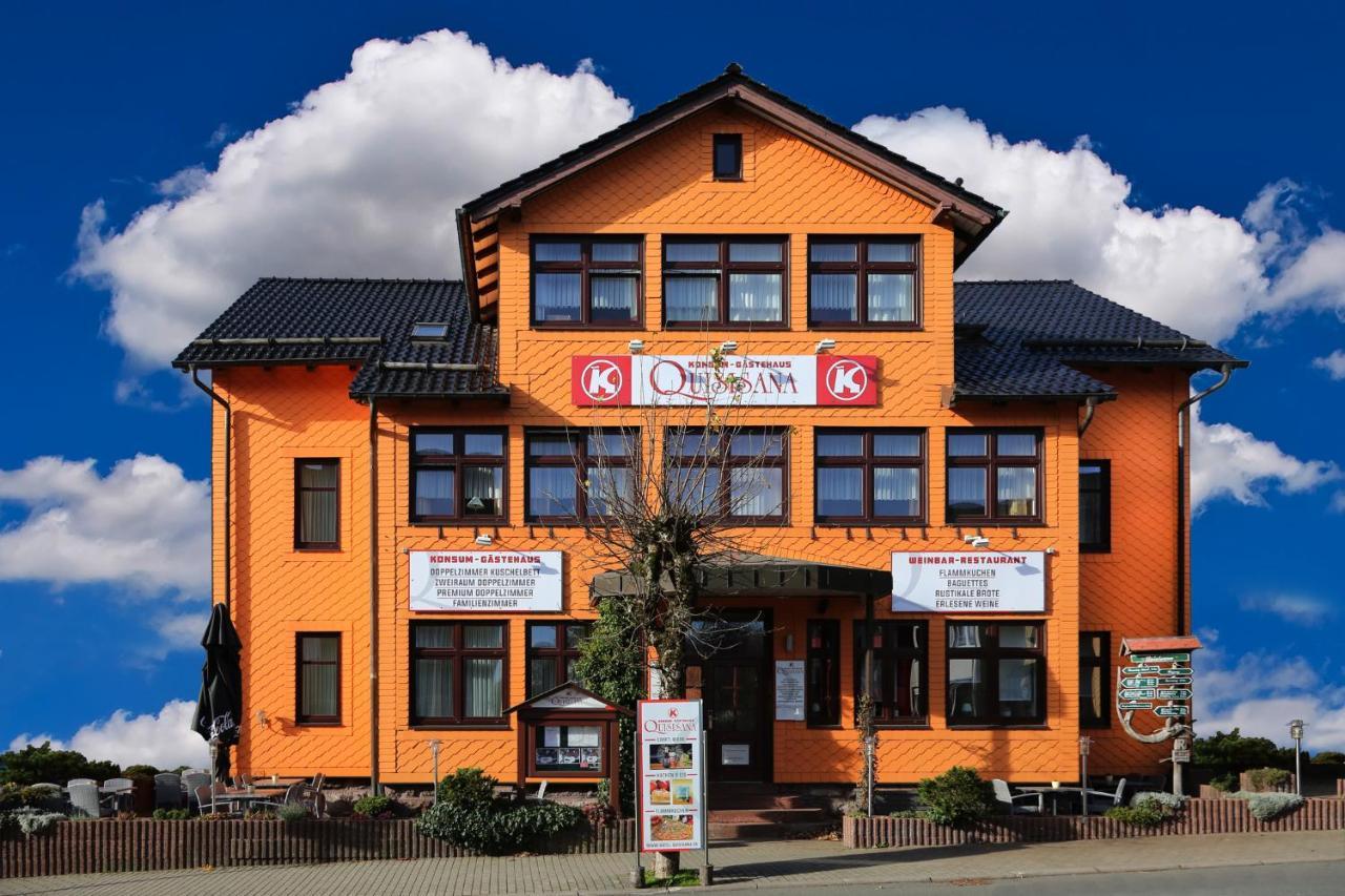 Konsum Gaestehaus Quisisana - Oberhof โอบาโฮฟ ภายนอก รูปภาพ